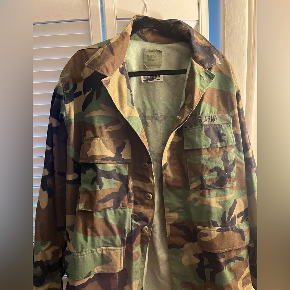 Men's Camouflage Military Jacket